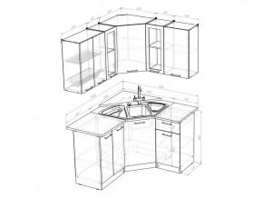 Кухонный гарнитур Лариса оптима 2 1500х1300 мм в Златоусте - zlatoust.mebel74.com | фото 5