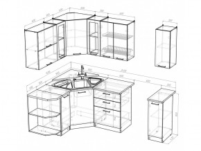 Кухонный гарнитур Лира оптима 1500х1800 мм в Златоусте - zlatoust.mebel74.com | фото 5