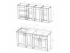 Кухонный гарнитур Ника демо 1700 мм в Златоусте - zlatoust.mebel74.com | фото 4