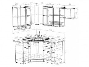 Кухонный гарнитур Симона литл 1300х2000 мм в Златоусте - zlatoust.mebel74.com | фото 6