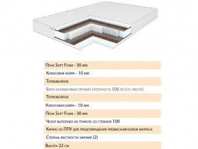 Матрас Шалла 120х200 в Златоусте - zlatoust.mebel74.com | фото 2