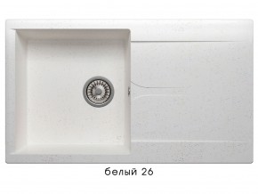 Мойка гранитная Gals-860 Белый 26 в Златоусте - zlatoust.mebel74.com | фото