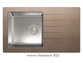 Мойка комбинированная Tolero twist TTS-860 Темно-бежевый 82 в Златоусте - zlatoust.mebel74.com | фото