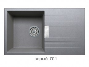 Мойка кварцевая Tolero Loft TL-750 Серый 701 в Златоусте - zlatoust.mebel74.com | фото