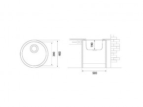 Мойка Longran Ultra ULS 460 в Златоусте - zlatoust.mebel74.com | фото 3