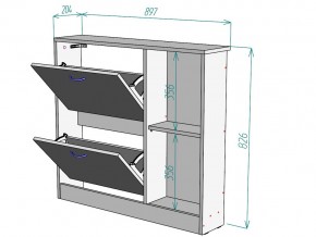 Обувница W102 в Златоусте - zlatoust.mebel74.com | фото 3