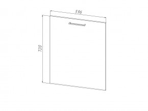 П 60 Комплект для посудомоечной машины 600 мм (цоколь + фасад) ЛДСП в Златоусте - zlatoust.mebel74.com | фото