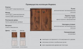 Прихожая Индиана Дуб Саттер в Златоусте - zlatoust.mebel74.com | фото 2