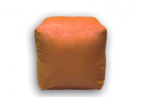 Пуф Куб мини оранжевый в Златоусте - zlatoust.mebel74.com | фото
