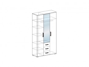 шкаф 3х ств с ящиками ШК 752 в Златоусте - zlatoust.mebel74.com | фото