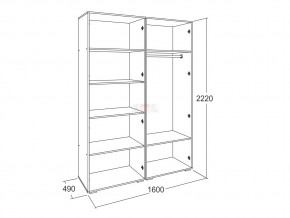 Шкаф 4-х створчатый Ольга 17 в Златоусте - zlatoust.mebel74.com | фото 2