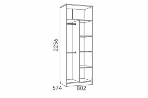 Шкаф для одежды Фанк НМ 014.07 М в Златоусте - zlatoust.mebel74.com | фото 3