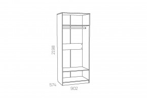 Шкаф для одежды Оливия НМ 040.60 Ф в Златоусте - zlatoust.mebel74.com | фото 3