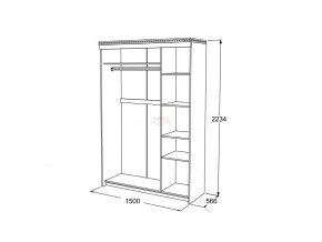 Шкаф купе 3-х дверный Ольга 13 в Златоусте - zlatoust.mebel74.com | фото 3