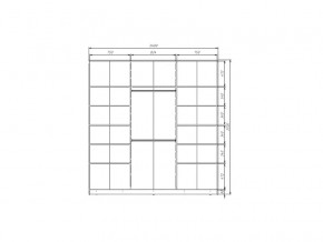 Шкаф-купе Max МШ-25-6-24/2-999 пленка Oracal светло-серая в Златоусте - zlatoust.mebel74.com | фото 2