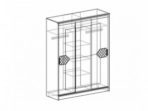 Шкаф купе Николь-3 ясень шимо-лиственница темная в Златоусте - zlatoust.mebel74.com | фото 2