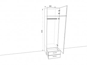 Шкаф распашной Ш639ЯМК Антрацит в Златоусте - zlatoust.mebel74.com | фото 2