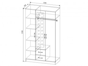 Шкаф Софи СШК1200.1 трехдверный в Златоусте - zlatoust.mebel74.com | фото 2