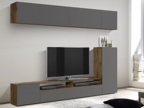 Стенка Прага 5 диамант серый в Златоусте - zlatoust.mebel74.com | фото 1