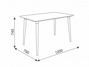 Стол обеденный Сканди 1 фисташка/светлый лак в Златоусте - zlatoust.mebel74.com | фото 2