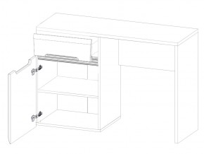 Стол туалетный S205-ТОL1D1S Ацтека белый в Златоусте - zlatoust.mebel74.com | фото 2