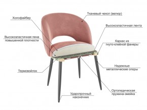 Стул Моли беж велюр-белый в Златоусте - zlatoust.mebel74.com | фото 3