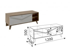 ТВ-тумба малая Лимба М06 в Златоусте - zlatoust.mebel74.com | фото