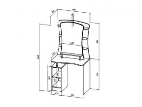 Туалетный столик Коста-Рика в Златоусте - zlatoust.mebel74.com | фото 2