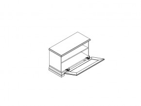 Тумба для обуви S320-SFK1B Кентаки Белый в Златоусте - zlatoust.mebel74.com | фото 2