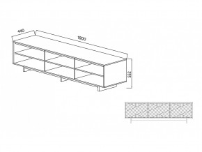 Тумба для ТВА Moderno-1800 Ф3 в Златоусте - zlatoust.mebel74.com | фото 4