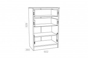 Тумба Оливия НМ 040.45 Х в Златоусте - zlatoust.mebel74.com | фото 2